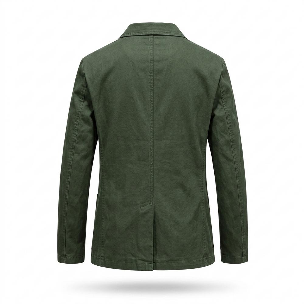 Allsaints Leather - Kasen | Single-Breasted Cotton Blazer Men