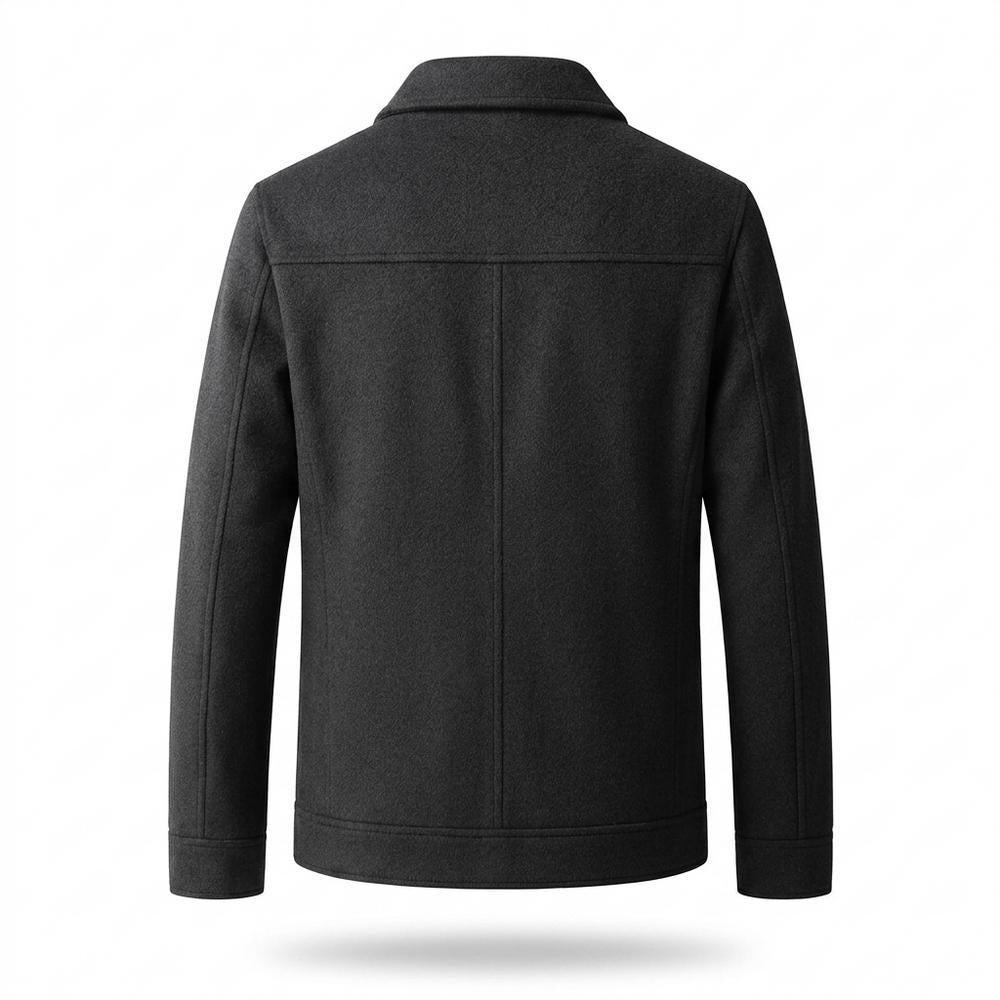 Allsaints Leather - Losen | Woolen Button-Front Jacket Men