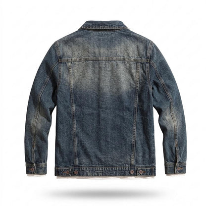 Allsaints Leather - Yokar | Washed Lined Denim Jacket Men