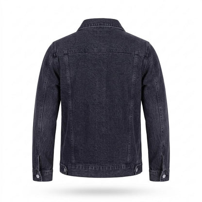 Allsaints Leather - Lorev | Buttoned Washed Denim Jacket Men
