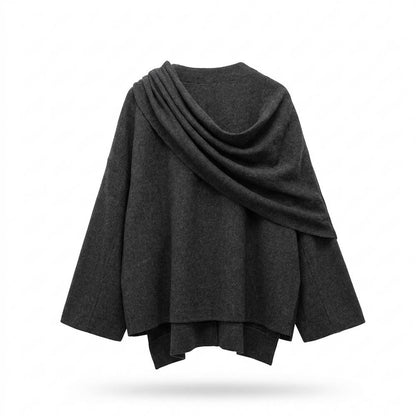 Allsaints Leather - Lytor | Asymmetrical Draped Jacket Women