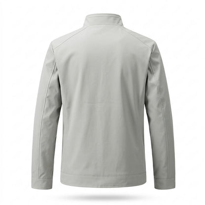 Allsaints Leather - Elsel | Zippered Stand-Collar Jacket Men