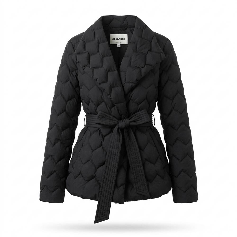 Allsaints Leather - Mavar | Quilted Belted Jacket Women