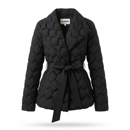 Allsaints Leather - Mavar | Quilted Belted Jacket Women