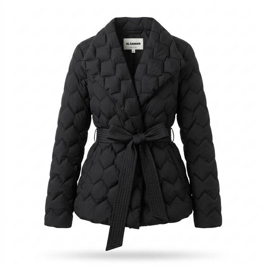 Allsaints Leather - Mavar | Quilted Belted Jacket Women