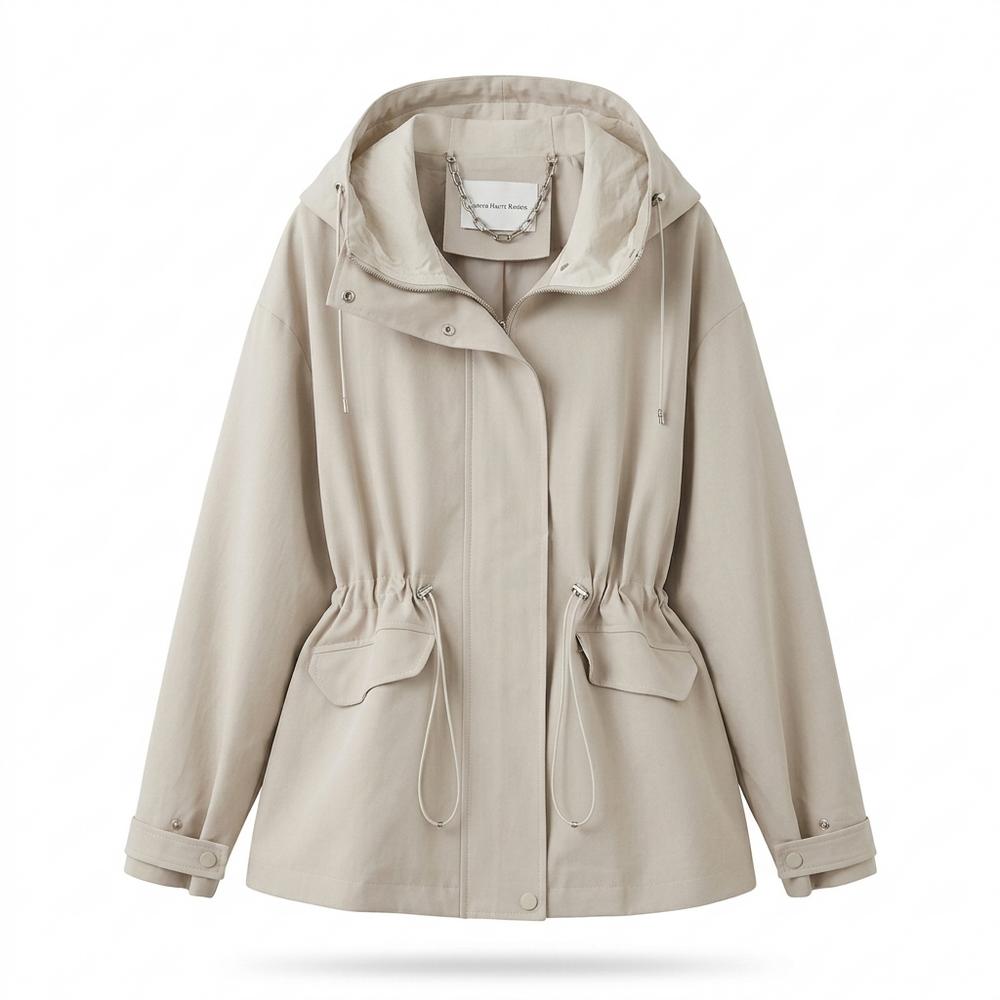 Allsaints Leather - Arsin | Hooded Drawstring-Waist Jacket Women
