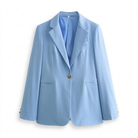 Allsaints Leather - Ralen | Single-Breasted Lined Blazer Women