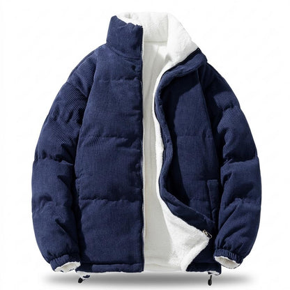 Allsaints Leather - Kopet | Corduroy Sherpa-Lined Jacket Men