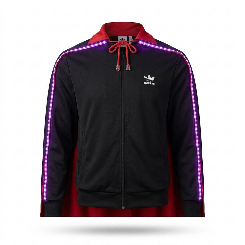 Allsaints Leather - Ramon | Caped Illuminated Jacket Unisex