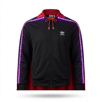 Allsaints Leather - Ramon | Caped Illuminated Jacket Unisex