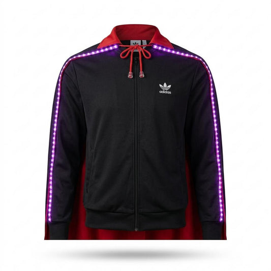 Allsaints Leather - Ramon | Caped Illuminated Jacket Unisex