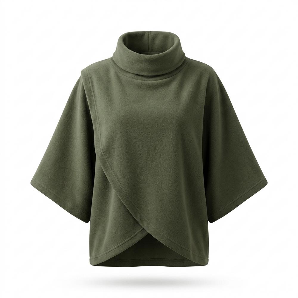 Allsaints Leather - Lorel | Fleece Asymmetrical Sweater Women
