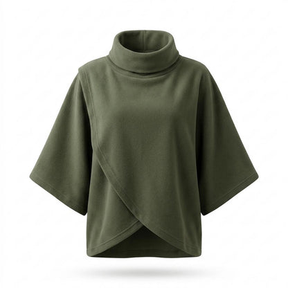 Allsaints Leather - Lorel | Fleece Asymmetrical Sweater Women