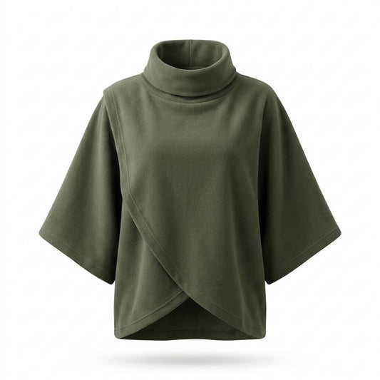 Allsaints Leather - Lorel | Fleece Asymmetrical Sweater Women