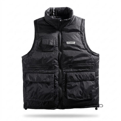 Allsaints Leather - Ribon | Padded Functional Vest Unisex
