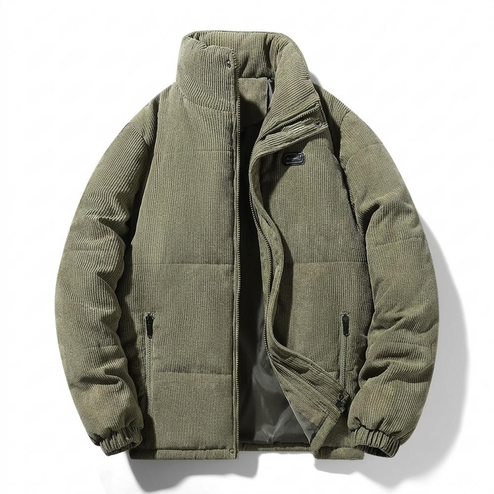 Allsaints Leather - Kalom | Corduroy Padded Jacket Men