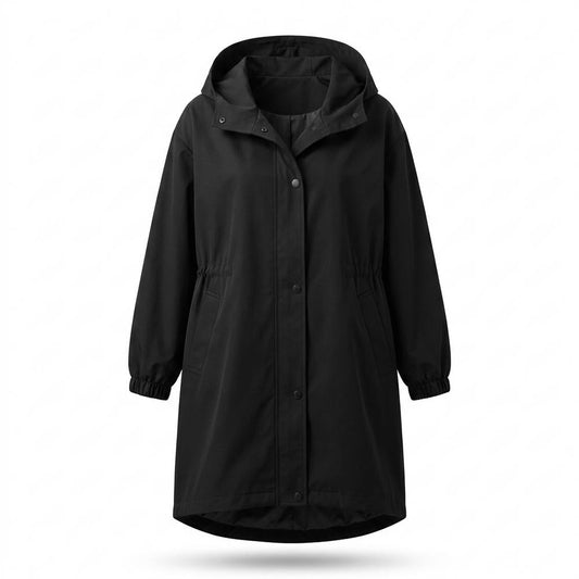 Allsaints Leather - Yovar | Hooded Buttoned Coat Women