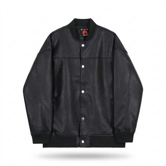 Allsaints Leather - Luviv | Button-Up Ribbed Jacket Unisex