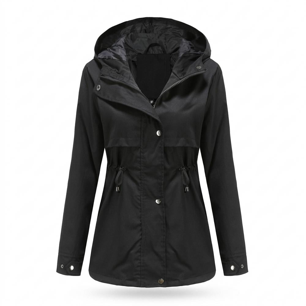 Allsaints Leather - Tator | Hooded Drawstring Jacket Women