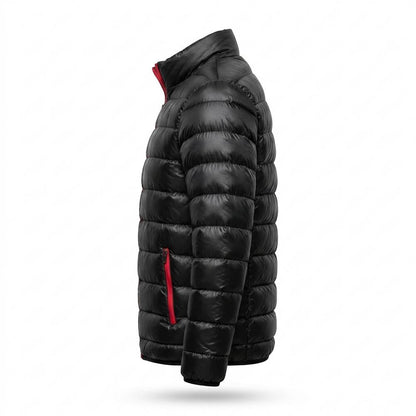 Allsaints Leather - Masen | Quilted Stand-Collar Jacket Men