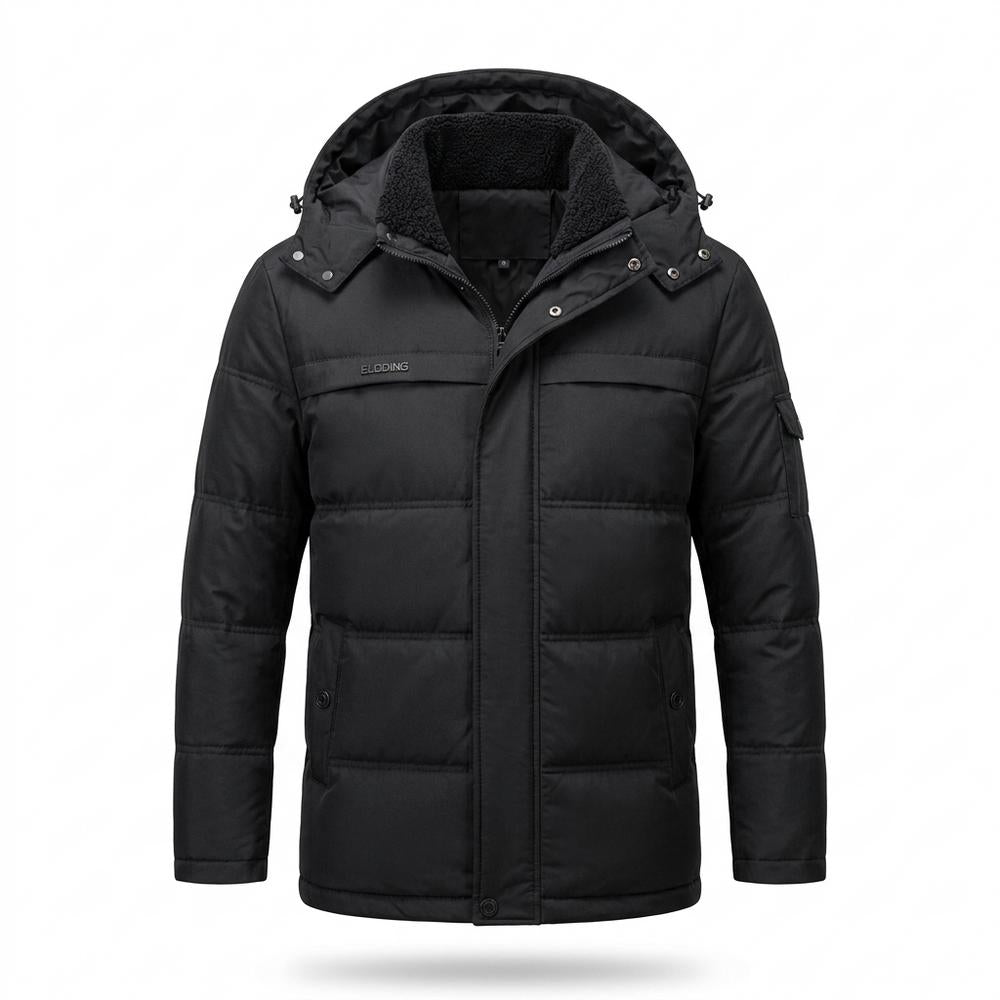 Allsaints Leather - Varen | Hooded Padded Jacket Men