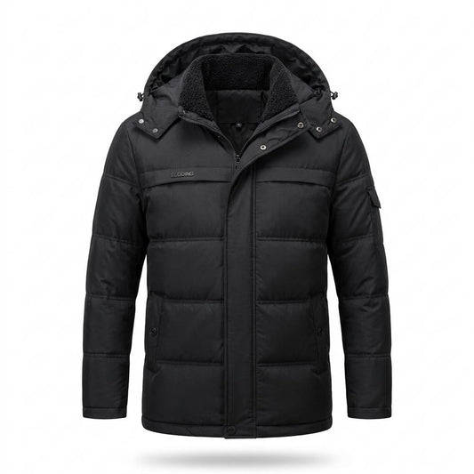 Allsaints Leather - Varen | Hooded Padded Jacket Men