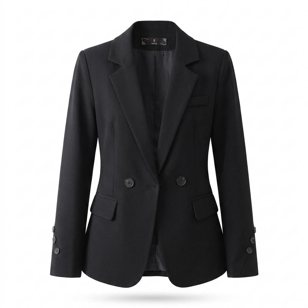 Allsaints Leather - Semir | Tailored Double-Breasted Blazer Women