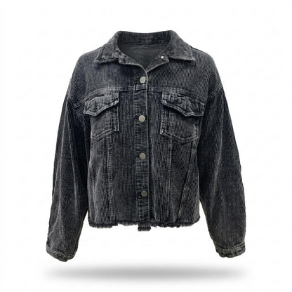 Allsaints Leather - Mikar | Corduroy Washed Jacket Women