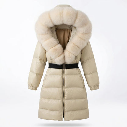 Allsaints Leather - Riken | Down-Filled Fur-Trimmed Coat Women