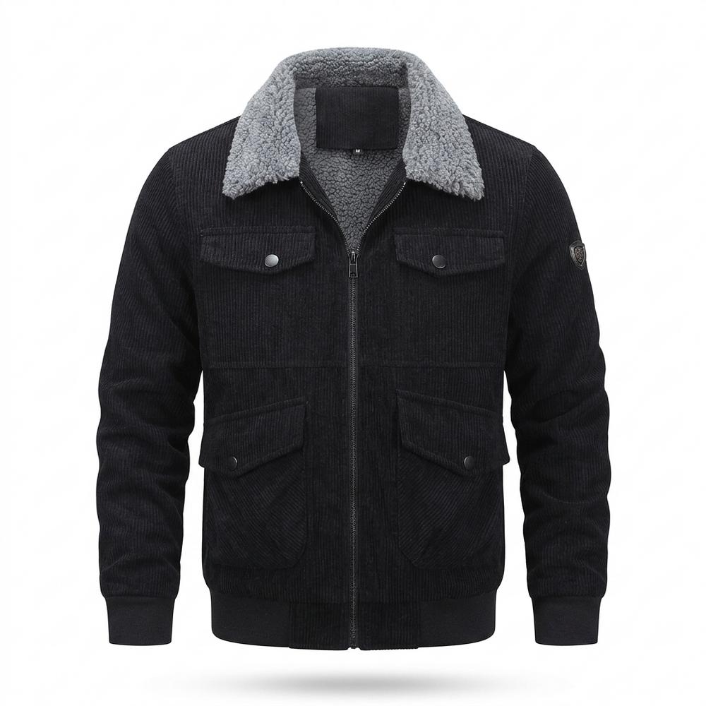 Allsaints Leather - Lonav | Corduroy Sherpa-Lined Jacket Men
