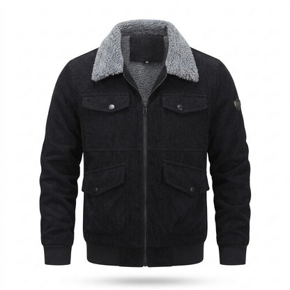 Allsaints Leather - Lonav | Corduroy Sherpa-Lined Jacket Men