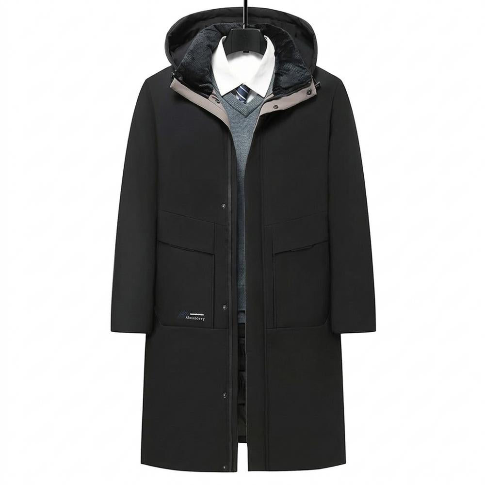 Allsaints Leather - Setor | Hooded Padded Coat Men
