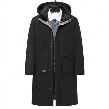 Allsaints Leather - Setor | Hooded Padded Coat Men