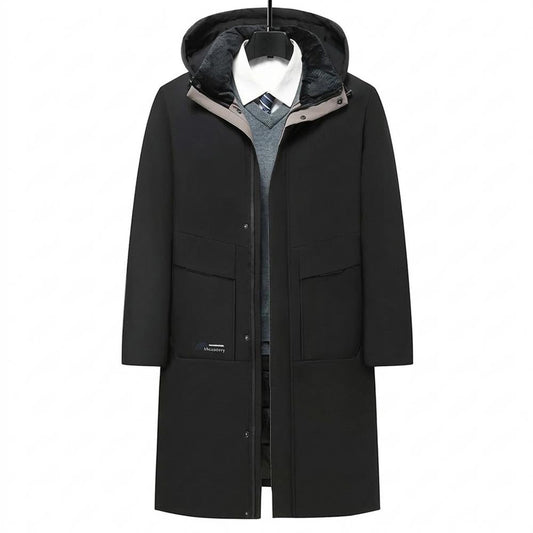 Allsaints Leather - Setor | Hooded Padded Coat Men
