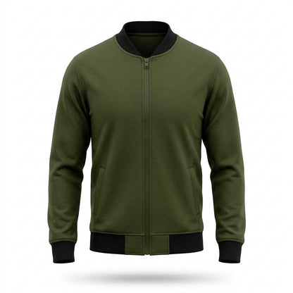Allsaints Leather - Seral | Zip-Up Bomber-Style Jacket Men