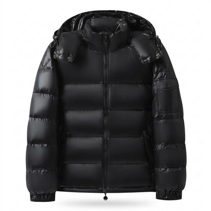 Allsaints Leather - Alsin | Padded Shiny Jacket Unisex