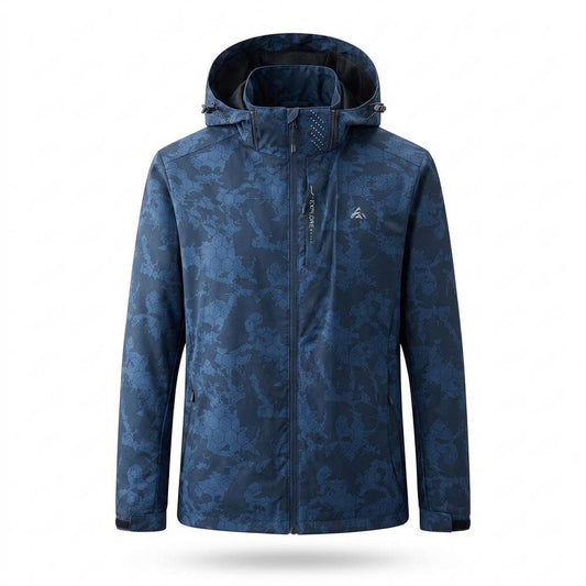Allsaints Leather - Naniv | Patterned Hooded Jacket Men