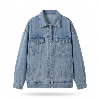 Allsaints Leather - Leran | Oversized Button-Front Denim Jacket Women