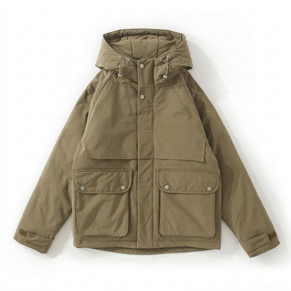 Allsaints Leather - Madan | Hooded Padded Jacket Unisex