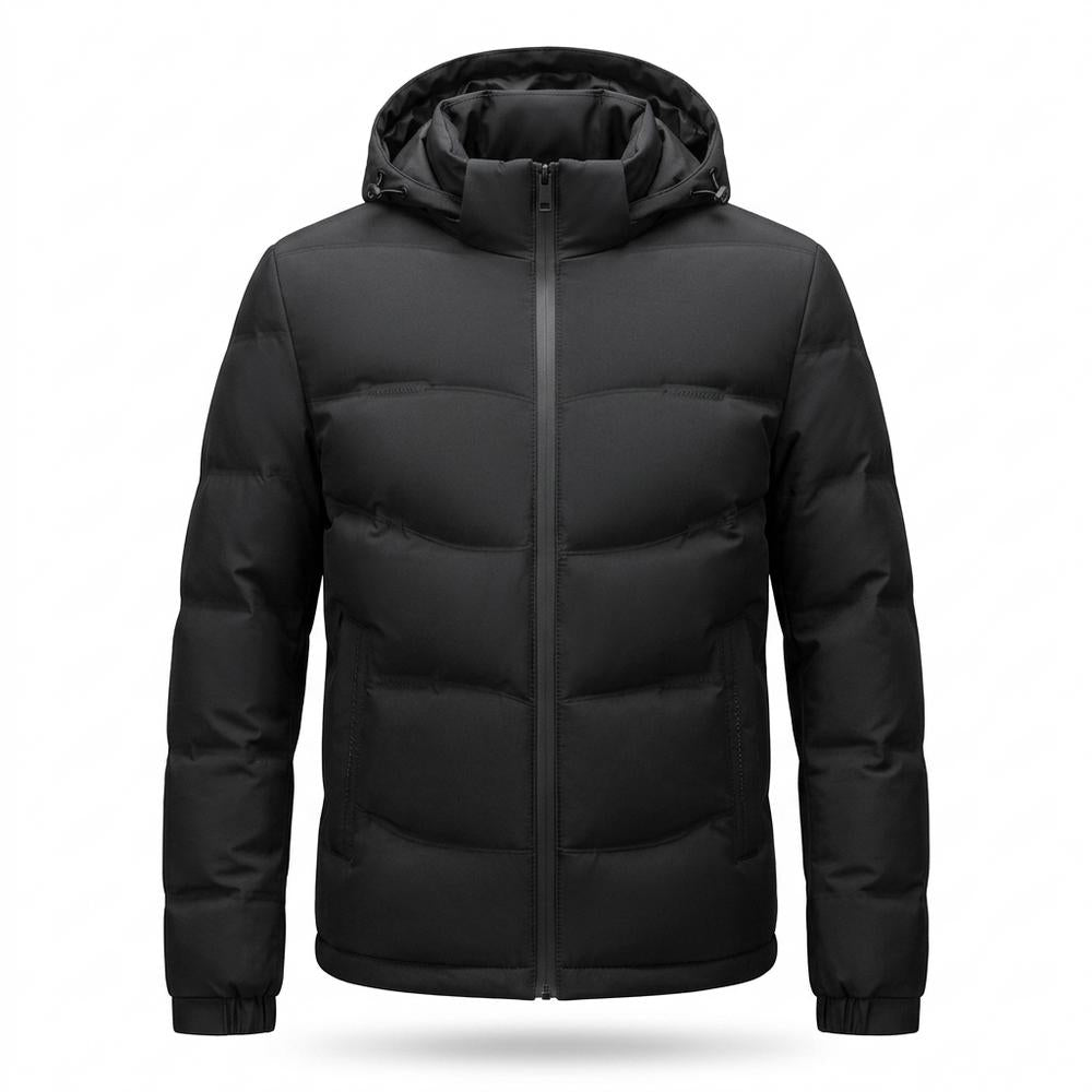 Allsaints Leather - Dalin | Padded Hooded Jacket Men