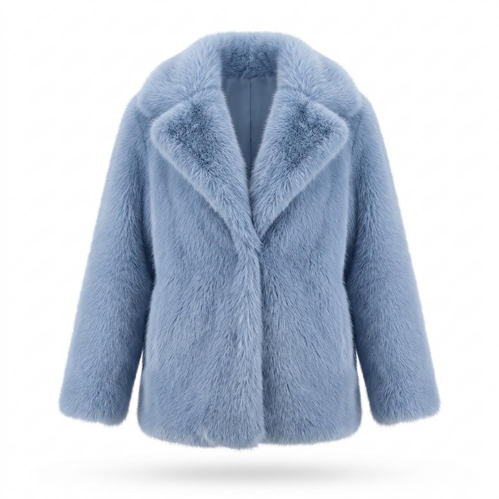 Allsaints Leather - Nimer | Faux-Fur Relaxed Fit Coat Women