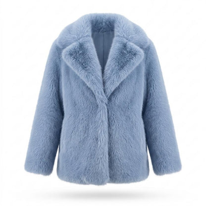 Allsaints Leather - Nimer | Faux-Fur Relaxed Fit Coat Women