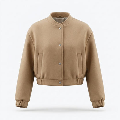 Allsaints Leather - Lyrev | Cropped Stand-Collar Jacket Women