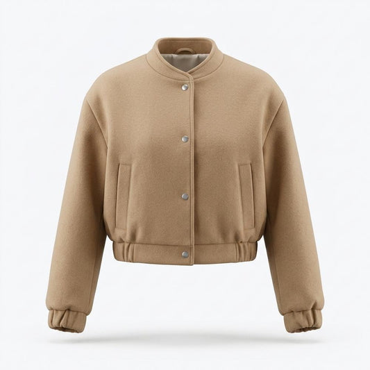Allsaints Leather - Lyrev | Cropped Stand-Collar Jacket Women