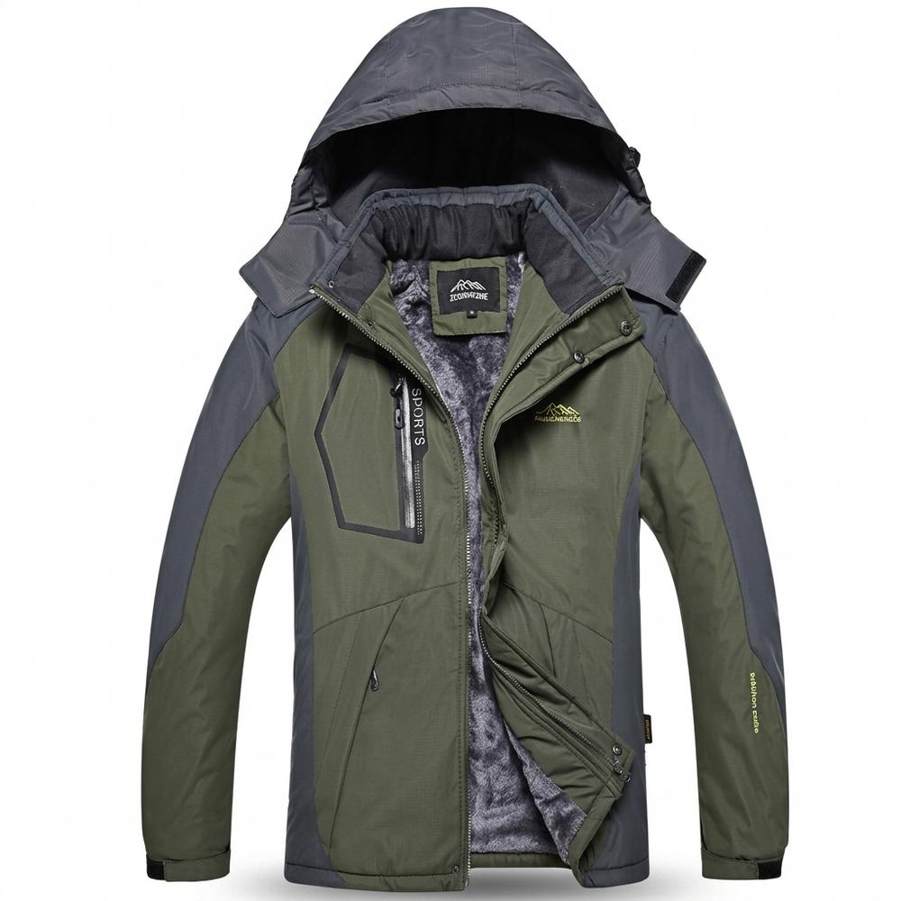 Allsaints Leather - Dolet | Fleece-Lined Hooded Jacket Men
