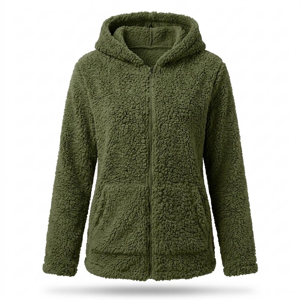 Allsaints Leather - Casil | Plush Zip-Up Jacket Women