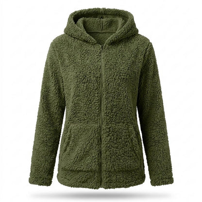 Allsaints Leather - Casil | Plush Zip-Up Jacket Women