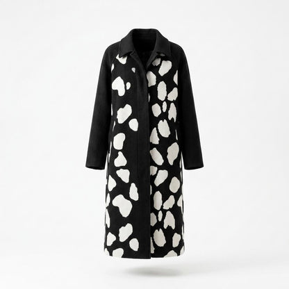 Allsaints Leather - Mamir | Spotted Paneled Coat Women