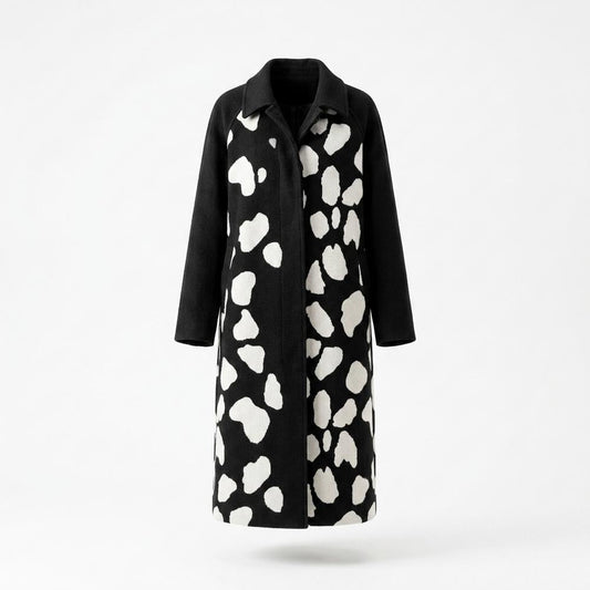 Allsaints Leather - Mamir | Spotted Paneled Coat Women