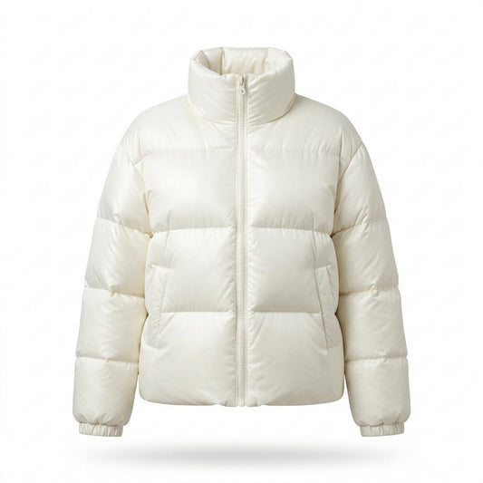 Allsaints Leather - Alren | Quilted High-Neck Jacket Women